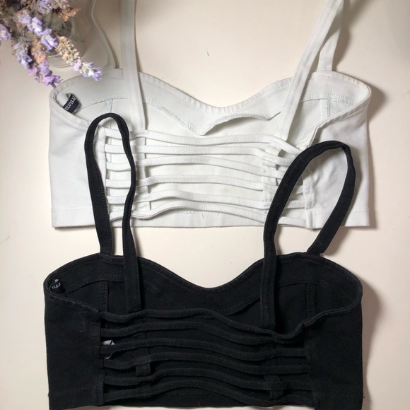 Brandy Melville Caged Bralette (COLOR BLACK) - Picture 3 of 3